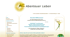 Desktop Screenshot of abenteuer-leben.at